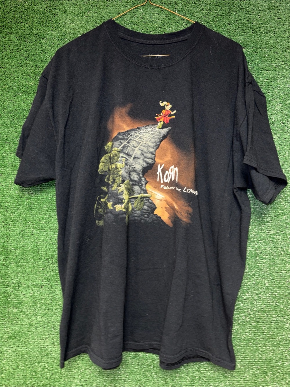 KORN Follow The Leader Band Shirt XL Nu Metal